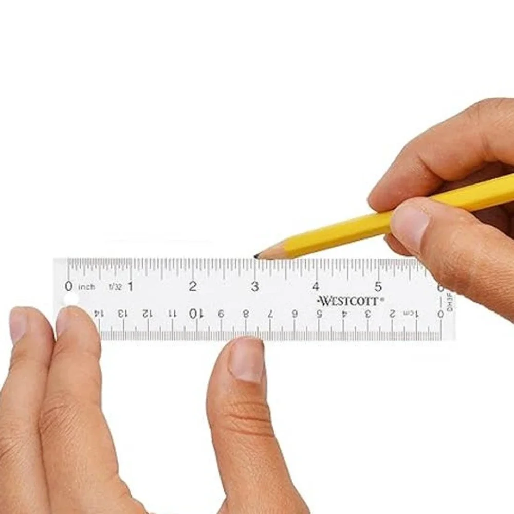 NWB! Westcott ruler 6 inch 100 PK‎ ( ONE BOX )